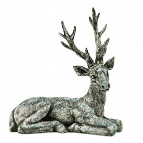 6PR3528 Statue Deer...