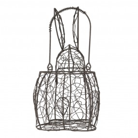 26Y4658 Egg basket Rabbit 26x15x28 cm Brown Iron Kitchen Baskets