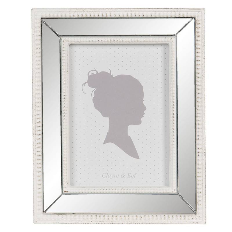 2F0780 Photo Frame 13x18 cm Grey Wood Rectangle Picture Frame