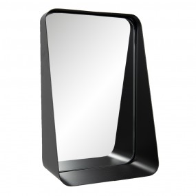 262S217 Mirror 19x29 cm Black Iron Rectangle Large Mirror