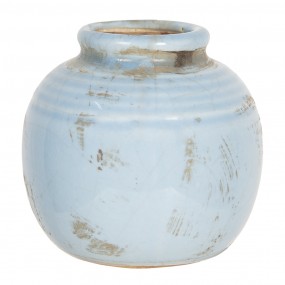 6CE1215 Vase Ø 8*8 cm Bleu...
