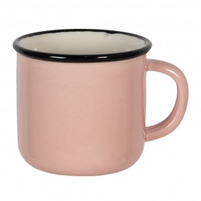 26CEMU0091P Mug 300 ml Pink Ceramic Round Tea Mug