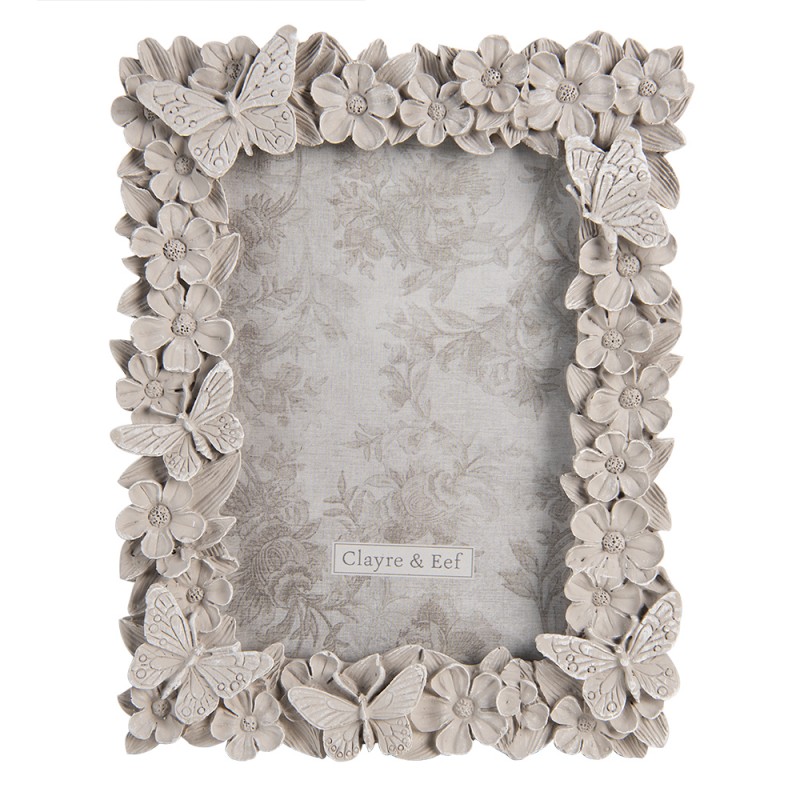 2F0808 Photo Frame 9x13 cm Grey Plastic Rectangle Picture Frame