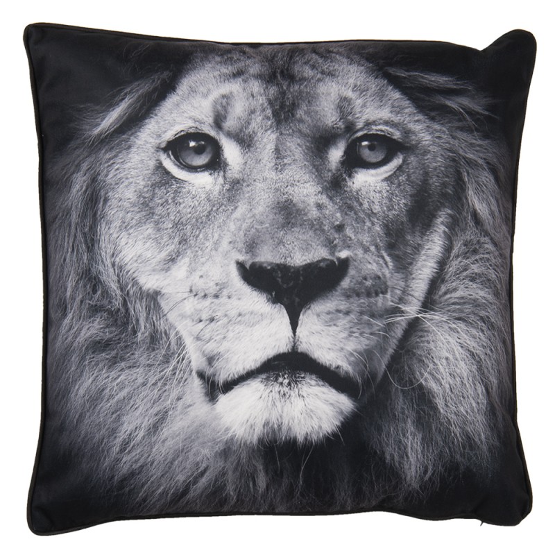 Kg023 107 Throw Pillow 45 45 Cm Multi Colored Synthetic Lion Square