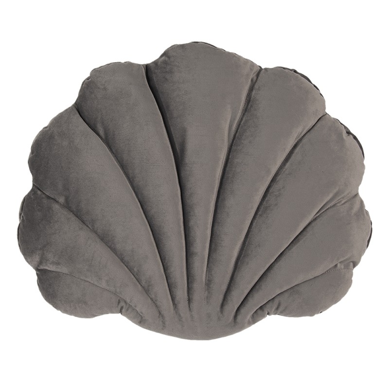 KG033.007G Decorative Cushion Shell 38x48 cm Grey Polyester Cushion Cover with Cushion Filling