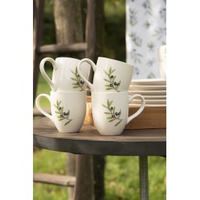 Ceramic Olive Branch Salt & Pepper Shakers