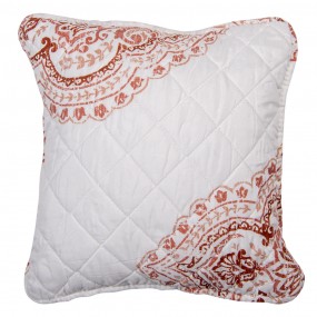 2Q194.020 Cushion Cover 40x40 cm White Polyester Quadrat