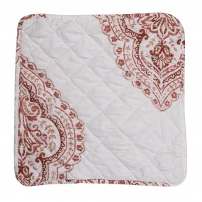 2Q194.020 Cushion Cover 40*40 cm White Polyester Square