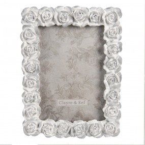 22F0812 Photo Frame 12x16 cm Grey Plastic Rectangle Picture Frame