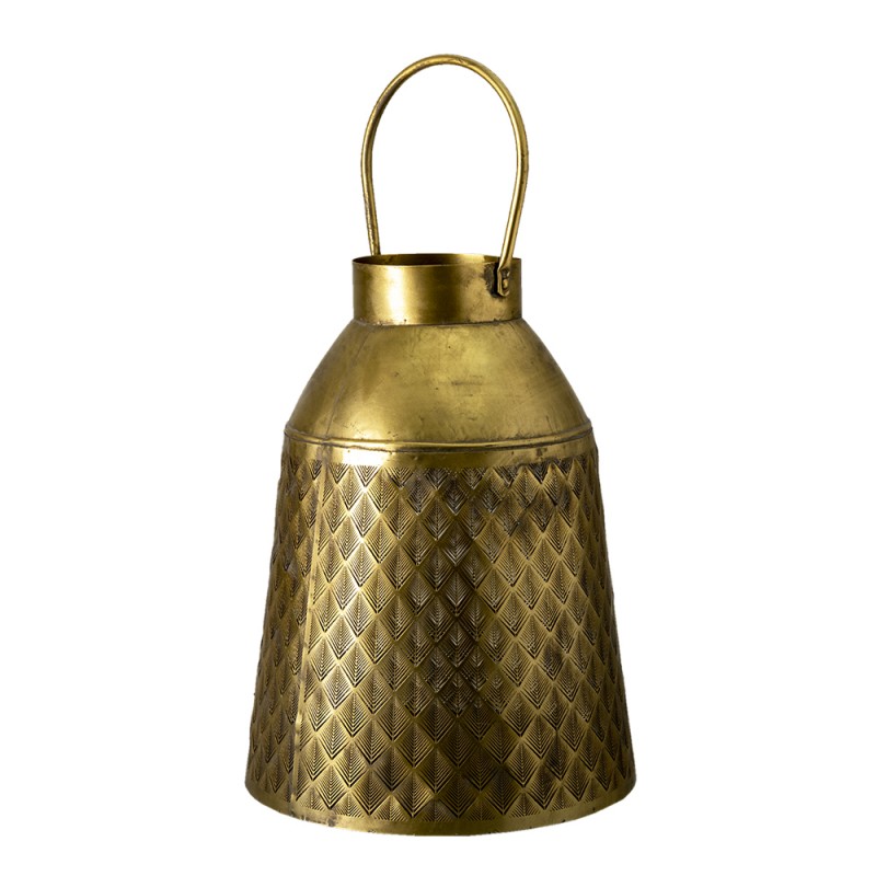 6Y4534 Decorative Bucket Ø 29x38 cm Copper colored Iron Round