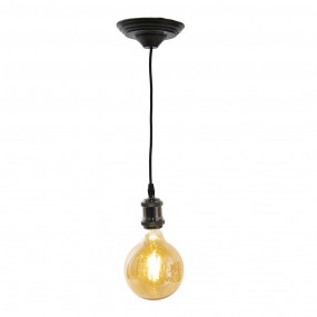 25LL-95Z Pendant Light 150 cm  Black Plastic Pendant Lamp