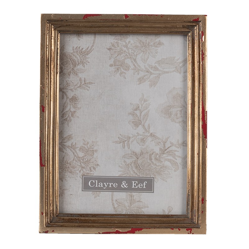 2F0825 Photo Frame 13x18 cm Gold colored Polyresin Rectangle Picture Frame