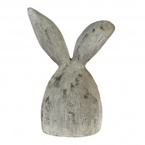 25MG0016 Figurine Rabbit 53 cm Grey Beige Stone