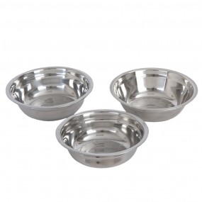 26Y2269 Dog Bowl 2x500 ml White Iron Rectangle Cat Bowl