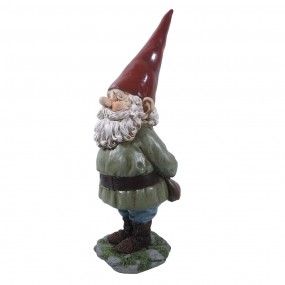 26PR2621 Figurine Gnome 22x13x40 cm Green Polyresin Home Accessories