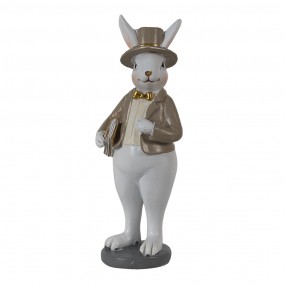 6PR3570 Statue Rabbit...