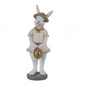 6PR3571 Statue Rabbit...