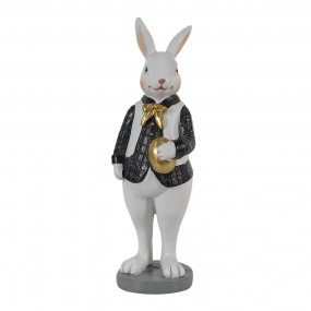6PR3576 Statue Rabbit...