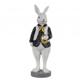 6PR3580 Statue Rabbit...