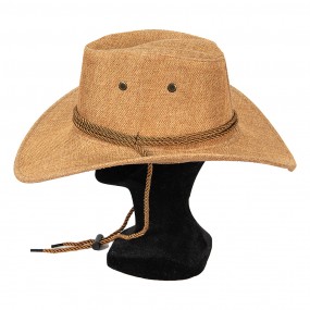 2JZHA0088LCH Hat Maat 56 cm Brown Paper straw Sun Hat