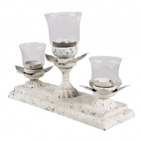 26Y3982 Candle holder 36x12x25 cm Grey Iron Candle Holder