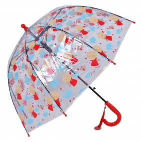 2JZCUM0006R Kinderregenschirm Ø 65x65 cm Rot Kunststoff Regenschirm