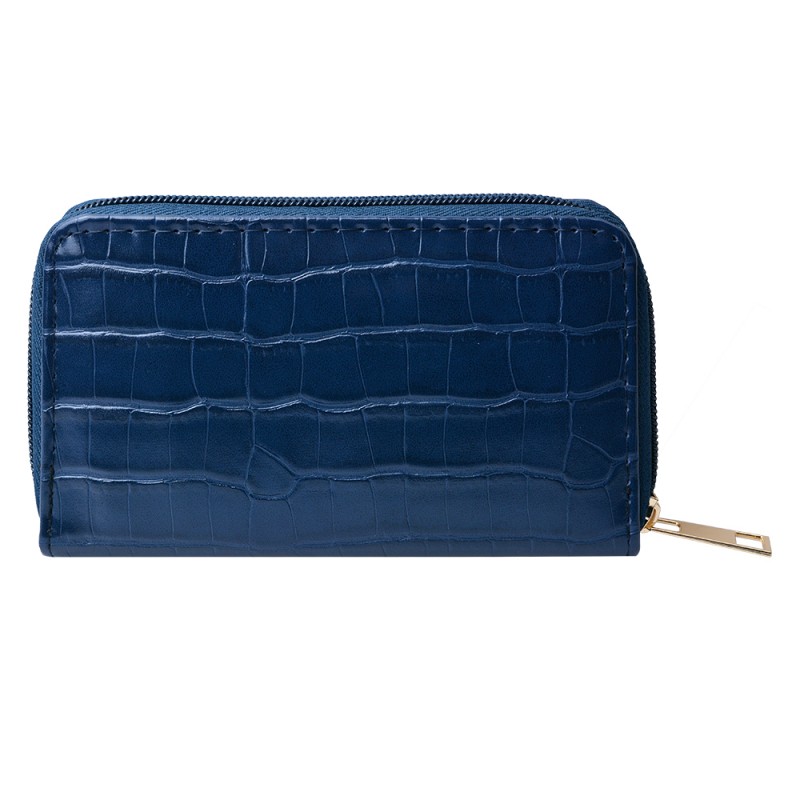 JZWA0130BL Brieftasche 14x9 cm Blau Kunststoff