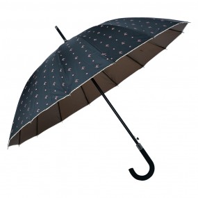 2JZUM0031Z Erwachsenen-Regenschirm Ø 98 cm Schwarz Polyester Regenschirm
