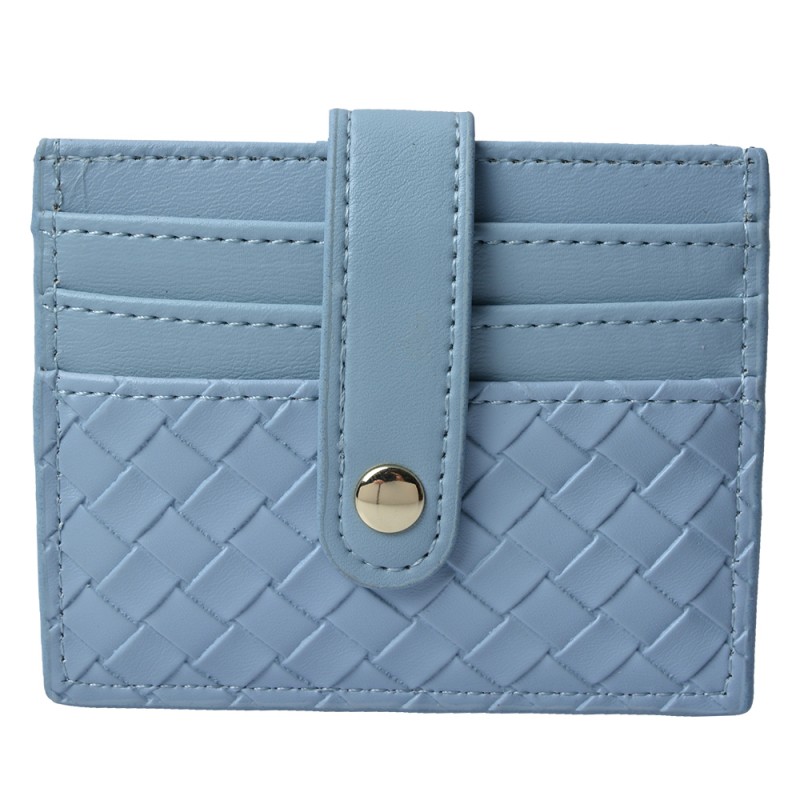 JZWA0136LBL Brieftasche 10x8 cm Blau Kunststoff