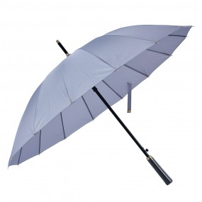 2JZUM0032G Parapluie pour adultes Ø 100 cm Gris Polyester Parapluie