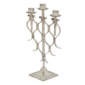 26Y5263 Candle holder 28x12x42 cm White Metal