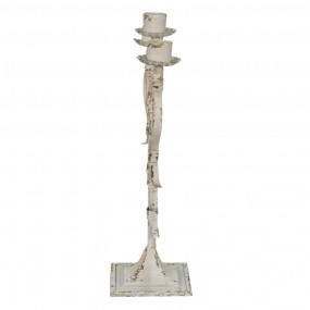 26Y5263 Candle holder 28x12x42 cm White Metal