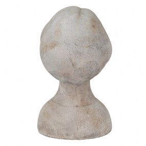 26TE0422S Bust Girl 11x10x18 cm Beige Stone