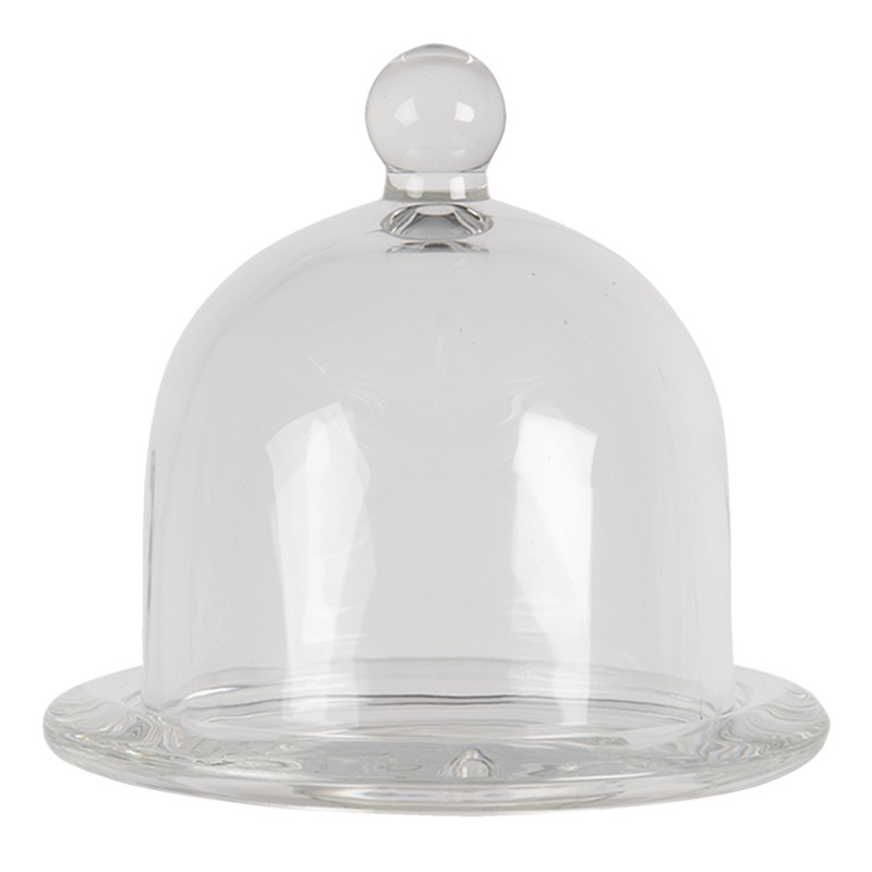 6GL3420 Cloche Ø 12x12 cm Glass Glass Bell Jar