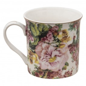 2PFMU Mug 330 ml Pink Porcelain Flowers Tea Mug