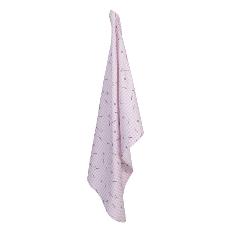 LAG42-1 Asciugamani da cucina 50x70 cm Viola Bianco Cotone Lavanda Asciugamano da cucina