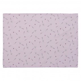 2LAG42-1 Asciugamani da cucina 50x70 cm Viola Bianco Cotone Lavanda Asciugamano da cucina