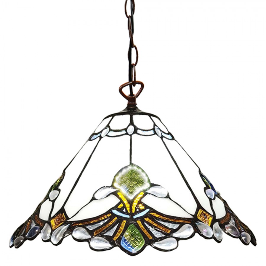 Tiffany style hanging on sale light