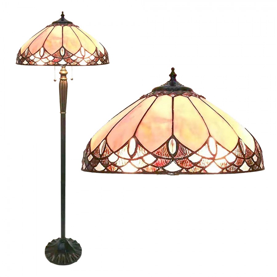 plastic tiffany style lamp