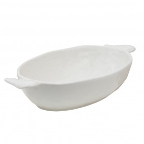 2WINPSO Vassoio da portata 500 ml Bianco Ceramica Ali Piatto di presentazione
