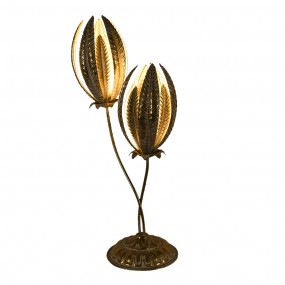 25LMP643 Floor Lamp 42x27x88 cm  Gold colored Metal Standing Lamp