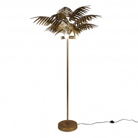 25LMP656 Floor Lamp Palm Ø 100x193 cm Gold colored Iron Standing Lamp