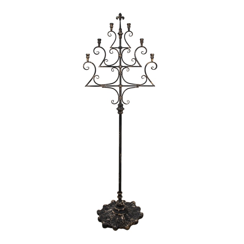 5Y0954 Candle Holder 170 cm Brown Iron