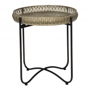 26Y4031 Side Table Ø 49x52 cm Copper colored Iron Round
