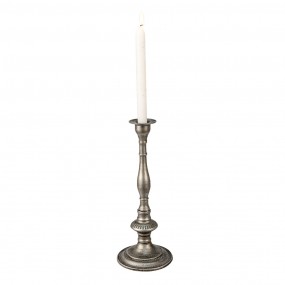 26Y4484 Candle holder Ø 12x32 cm Silver colored Iron Candle Holder