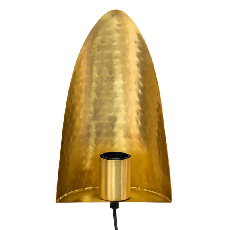 6LMP761 Wandlamp  16x7x25 cm  Goudkleurig Metaal Muurlamp