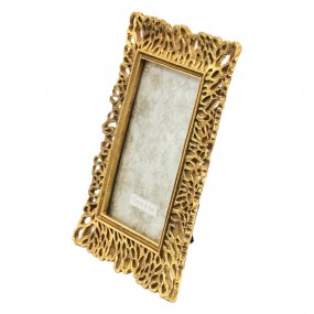 22F0931 Photo Frame 10x15 cm Gold colored Plastic Rectangle Picture Frame