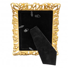 22F0931 Photo Frame 10x15 cm Gold colored Plastic Rectangle Picture Frame