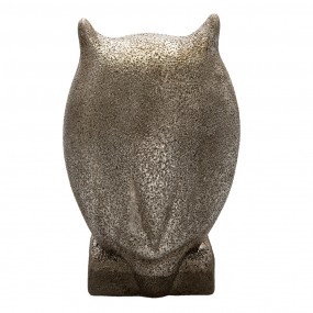 26CE1305 Figurine Owl 29 cm Grey Ceramic Home Accessories