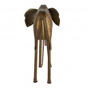 26Y4296 Figurine Elephant 50x16x50 cm Copper colored Metal Home Accessories